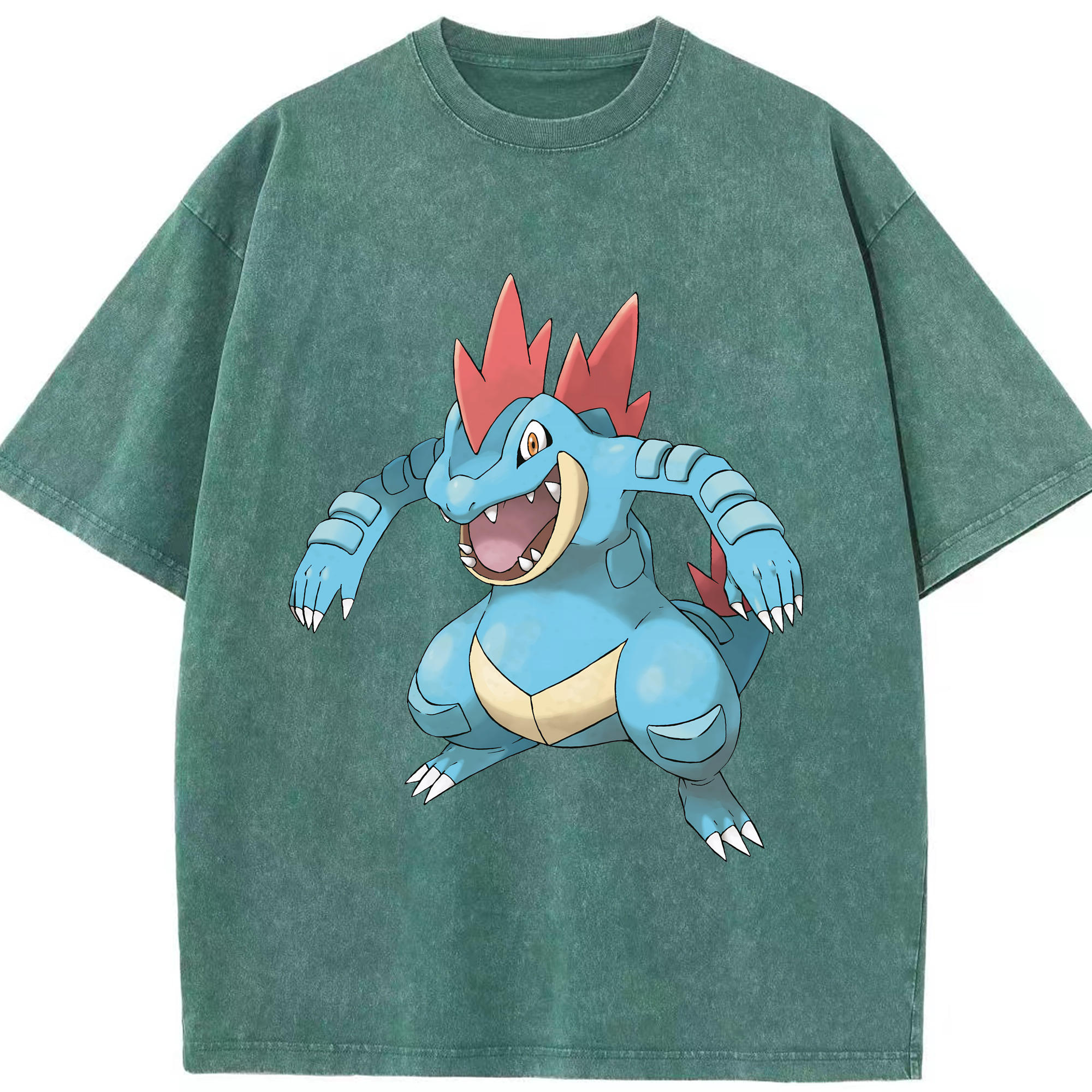 （画像用） ポケットモンスター Pokémon 綿100% ヴィンテージ風 半袖Tシャツ（フロントプリント）